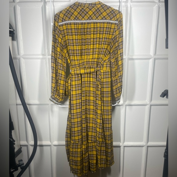 Anthropologie Dalton Wrap Maxi Dress - Sz - Picture 9 of 13